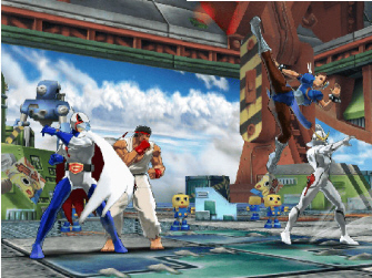 Tatsunoko vs Capcom Screenshot