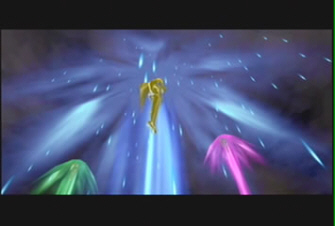 Din, Nayru & Farore create the Triforce in Zelda: Ocarina of Time