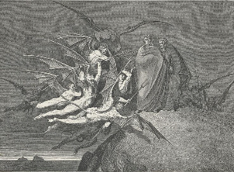 Classic Dante's Inferno Artwork