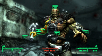 Fallout 3 VATS Screenshot