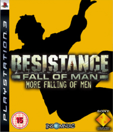 Resistance 3 PS3 fake boxart