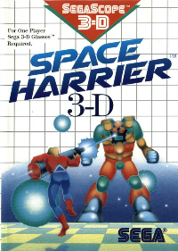 Space Harrier 3D on Sega Master System