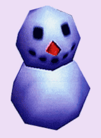 Animal Crossing Frosty the Snowman Character Artwork