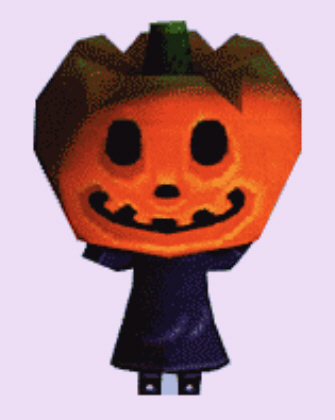 Animal Crossing Jack the King of Halloween Character Artwork