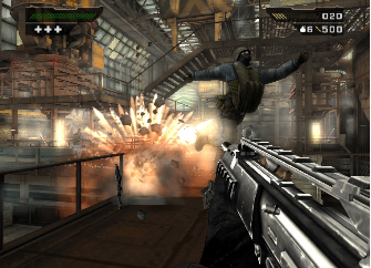 Black 1 for PS2 & Xbox was nicknamed 'gun porn' due to it's realism and overblown destruction