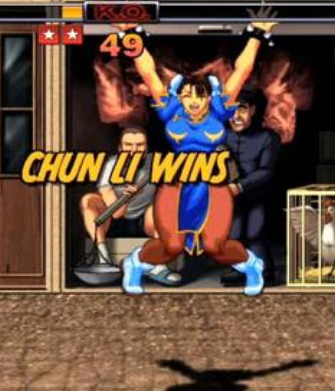 Chun-Li Wins! Super Street Fighter II Turbo HD Remix Screenshot