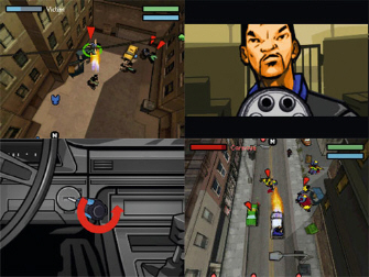 Grand Theft Auto: Chinatown Wars DS Screenshot Montage