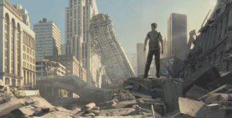 I Am Alive City Destruction Screenshot
