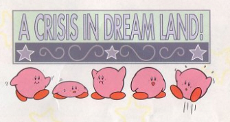 Kirby's Adventure Crisis in Dreamland Story Artwork
