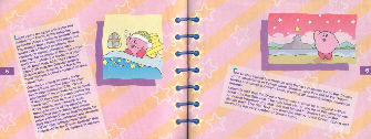 Kirby's Adventure Instruction Book Storyline Part 1