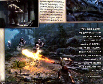 God of War 3 Screenshot (via Game Informer magazine scan)