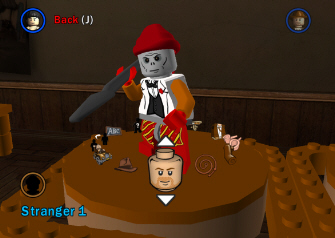 Lego Indiana Jones' character creation mode