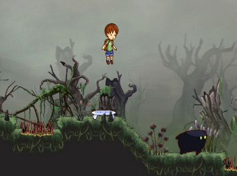 A Boy and His Blob 2 Wii screenshot. Blob returns this Fall