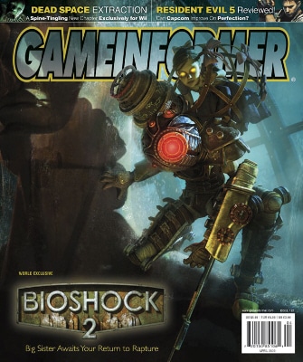 Bioshock 2 Game Informer cover