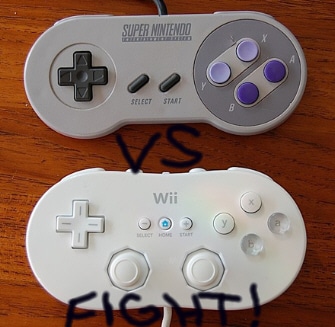 SNES vs Wii - FIGHT!
