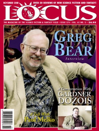 Greg Bear Locus Magazine Cover