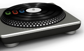 DJ Hero turntable controller