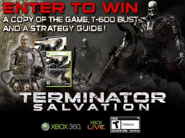Terminator Salvation game promo