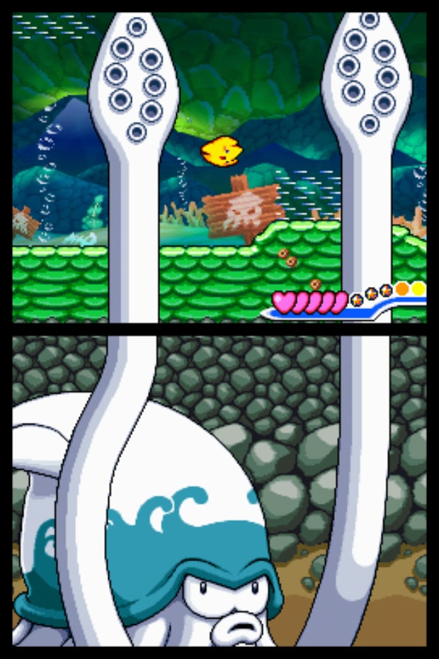 The Legendary Starfy DS screenshot. Wii version not likely