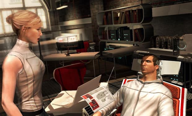 Desmond and Lucy work with the Animus 2.0 to find The Truth