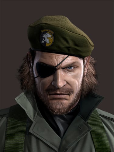 Metal Gear Solid: Peace Walker Big Boss artwork