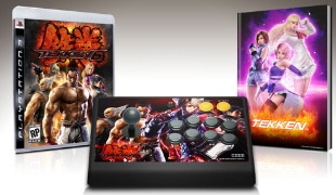 Tekken 6 special collector's edition bundle with arcade stick & art book