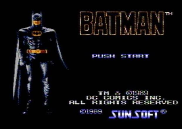 Top 10 movie-based video games. Batman NES screenshot