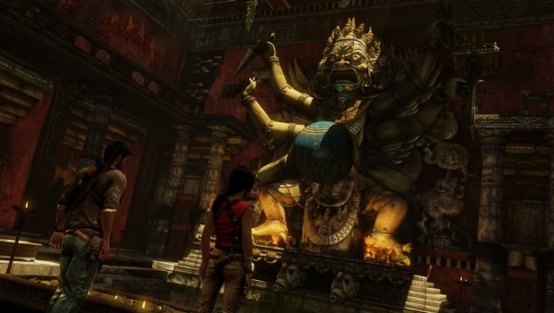 Uncharted 2: Among Thieves gameplay screenshot