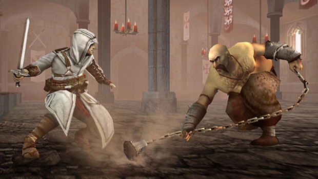 Assassin's Creed: Bloodlines screenshot Altair vs enemy