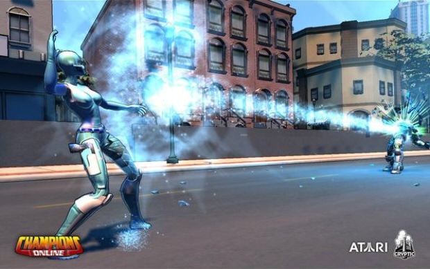 Champions Online power screenshot. Release date is September 1, 2009 for PC (also coming to Xbox 360)