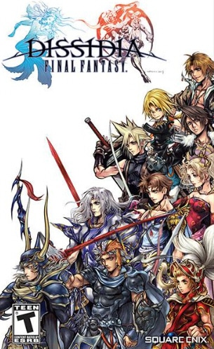 Dissidia Final Fantasy Heroes box artwork PSP