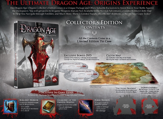 Pre-Order Dragon Age: Origins Special Collector's Edition