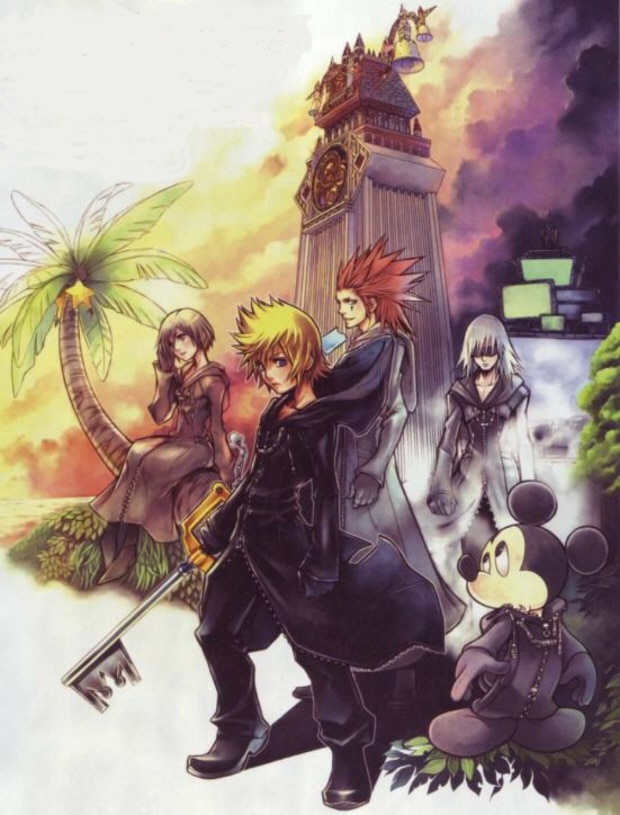 Kingdom Hearts 358/2 Days wallpaper character artwork