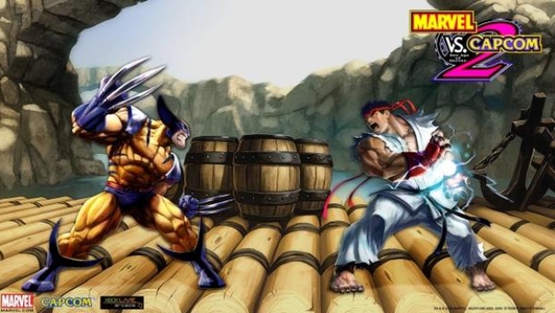 Marvel vs Capcom 2 screenshot. Release date is July 29 on XBLA & August 13 on PS3