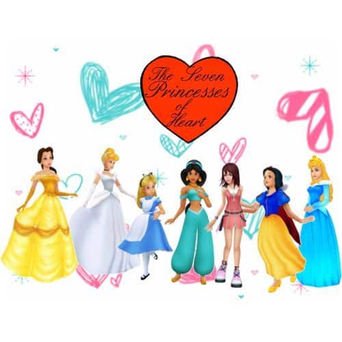 Princesses Of Heart Kingdom Hearts Character Artwork