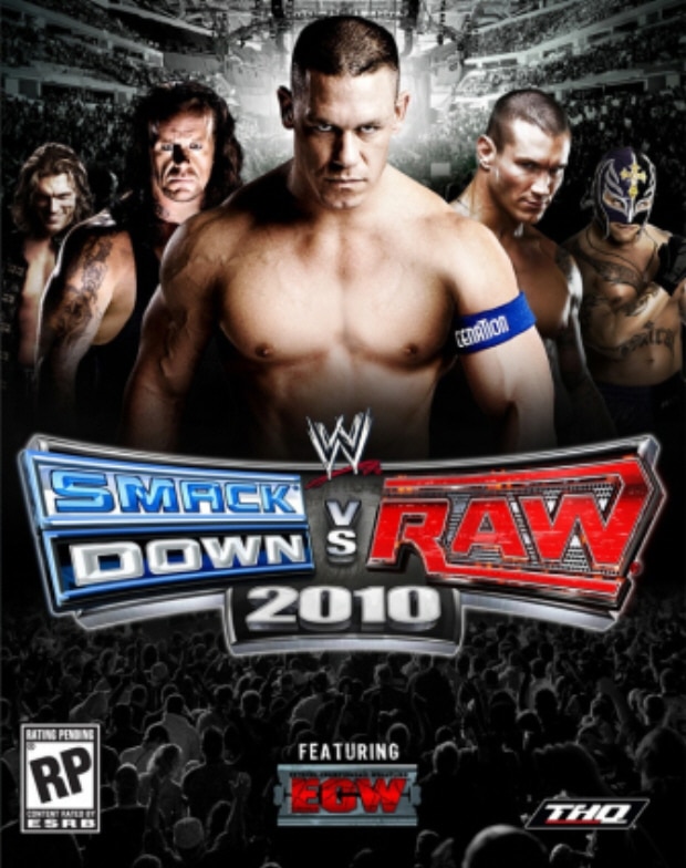 WWE Smackdown vs Raw 2010 box artwork