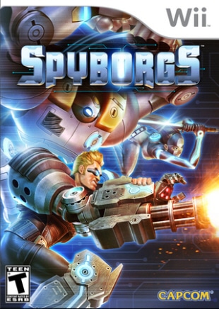 Spyborgs final official Wii box artwork