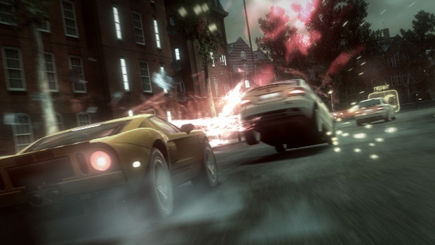 Blur wallpaper (racing game from Bizarre Creations). Release date is November 3, 2009 Xbox 360, PS3, PC