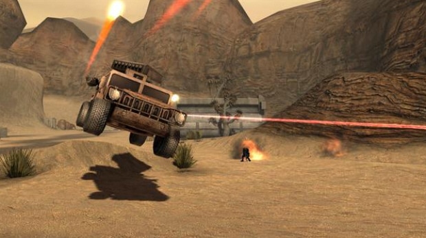 Vehicles in G.I. Joe: The Rise of Cobra videogame are cumbersome