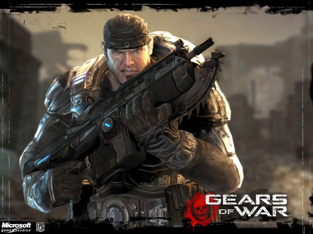 Gears of War 1 wallpaper - Marcus Fenix