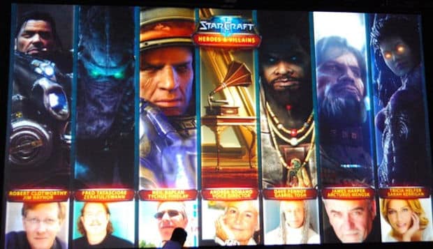 StarCraft 2 voice cast