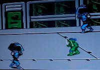 Turtles 3: Manhattan Project Anvil (Blue) Foot Clan screenshot
