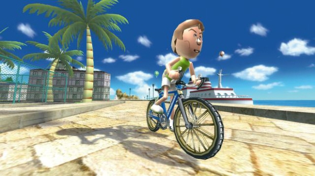 Wii Sports Resort Cycling screenshot