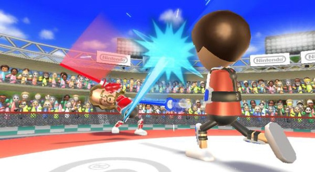 Wii Sports Resort Swordplay Duel screenshot