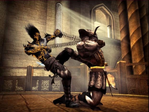 Dark Prince of Persia combat screenshot