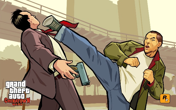 Fighting Wallpaper GTA Chinatown Wars