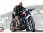 Johnny on Bike wallpaper character GTA4