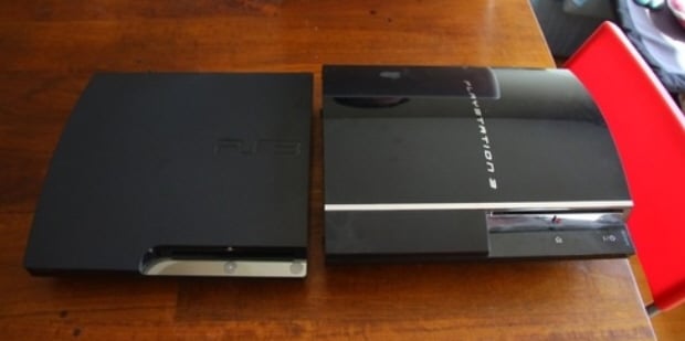 PS3 Slim versus Sony PS3 Comparison
