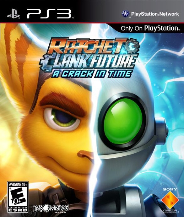 Ratchet & Clank: A Crack in Time box artwork (PS3)