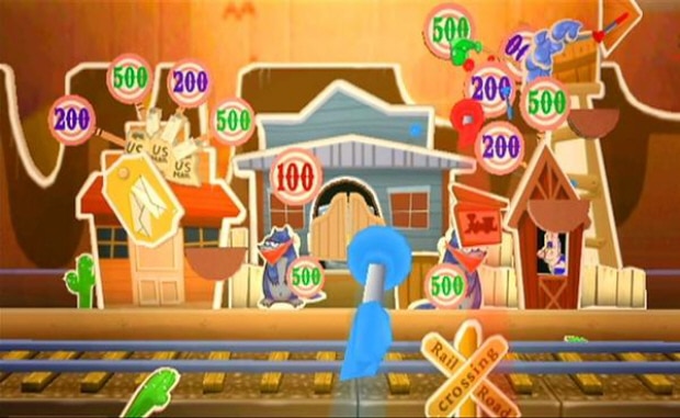 Toy Story Mania Wii game screenshot